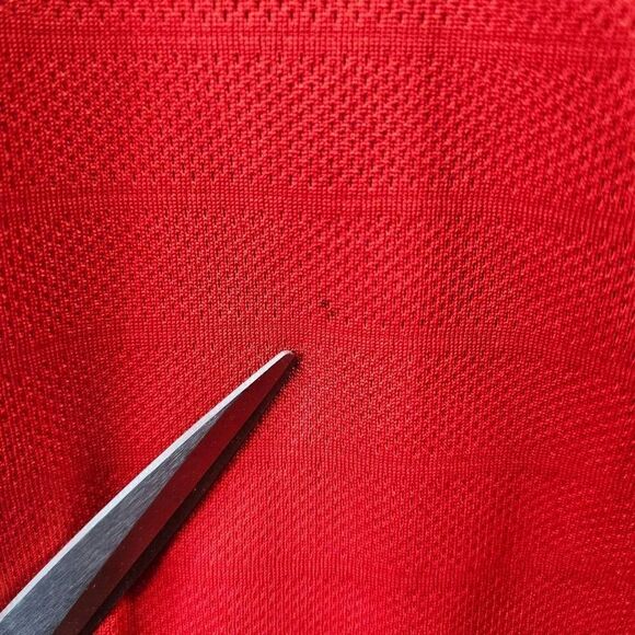 Vintage St Louis Cardinals Shirt Mens Size Large Red Dynasty MLB Baseball Polo - Picture 10 of 11